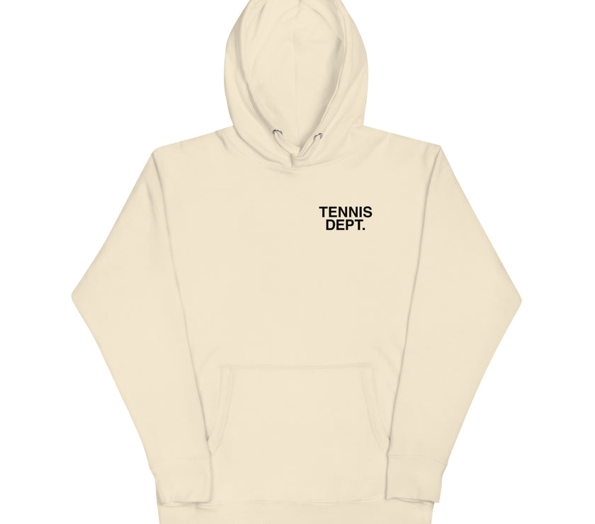 Tennis Dept Unisex Hoodie by CoVA Tennis