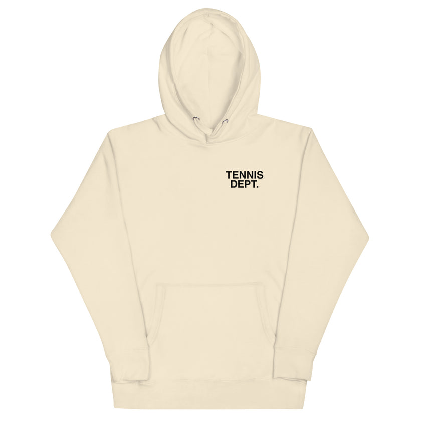 Tennis Dept Unisex Hoodie by CoVA Tennis