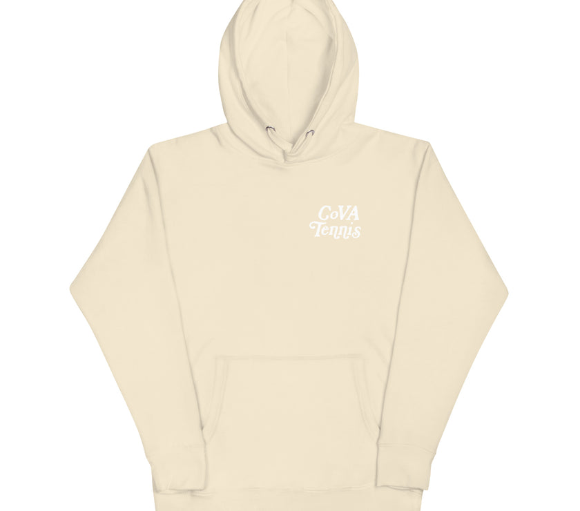 When In Doubt Call it Out by CoVA Tennis Unisex Premium Hoodie