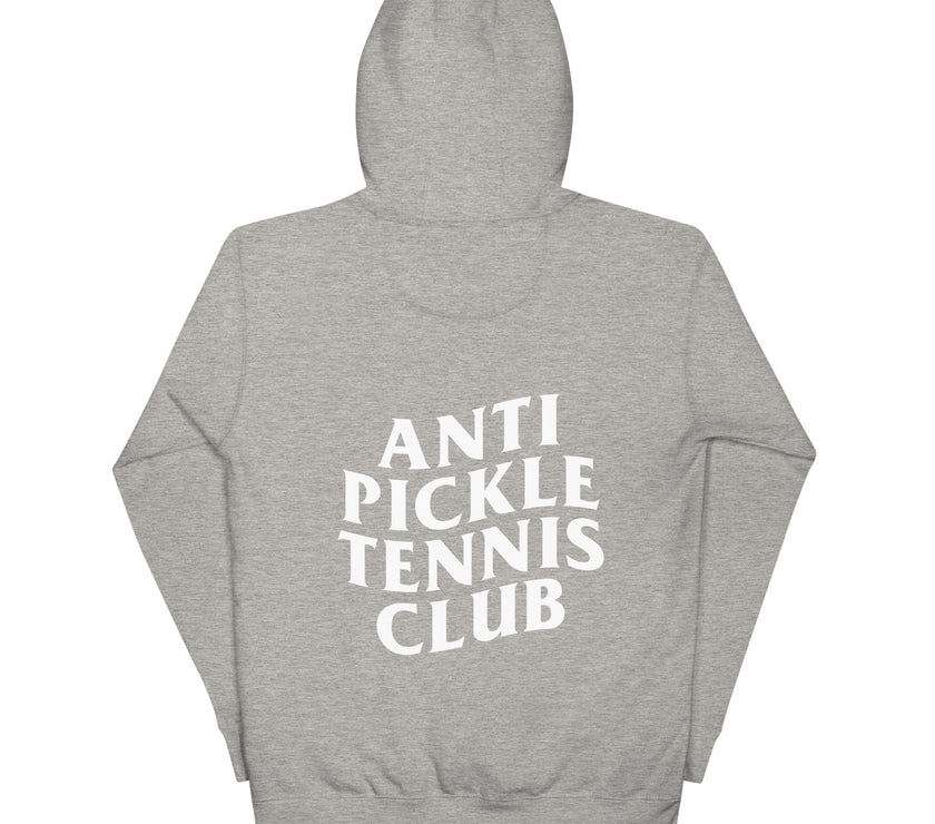 Anti Pickleball Tennis Club Unisex Premium Hoodie by CoVA Tennis