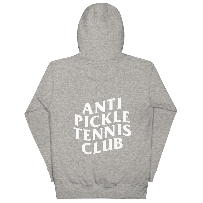 Anti Pickleball Tennis Club Unisex Premium Hoodie by CoVA Tennis