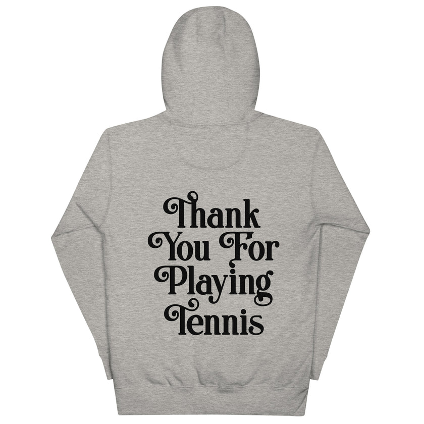 Thank You For Playing Tennis Unisex Premium Hoodie by CoVA Tennis