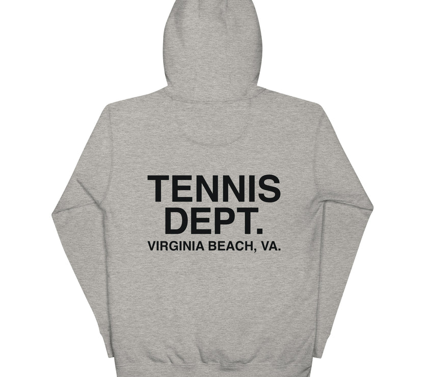 Tennis Dept Unisex Hoodie by CoVA Tennis