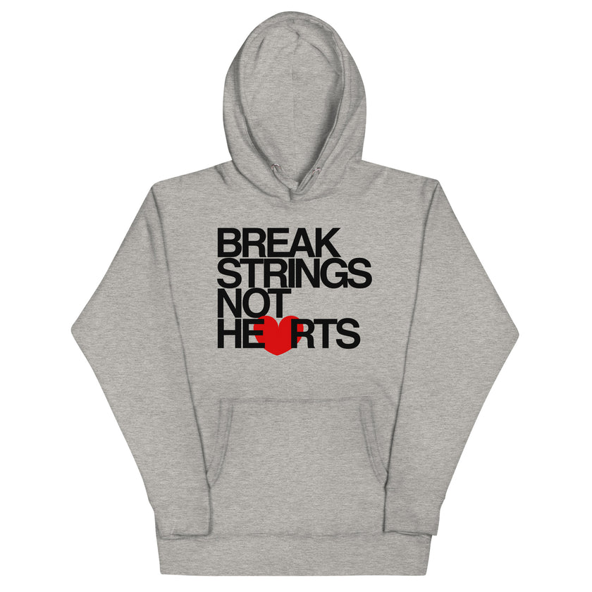 Break Strings Not Hearts by CoVA Tennis Unisex Premium Hoodie