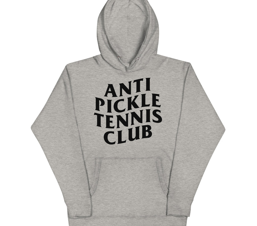 Anti Pickleball Tennis Club Unisex Premium Hoodie by CoVA Tennis