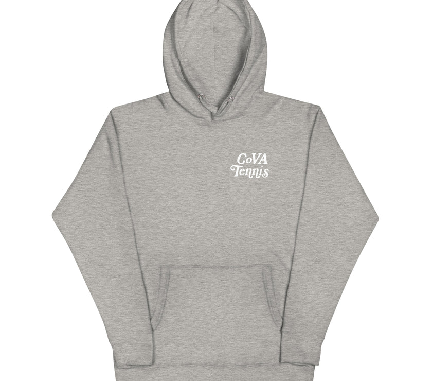 When In Doubt Call it Out by CoVA Tennis Unisex Premium Hoodie