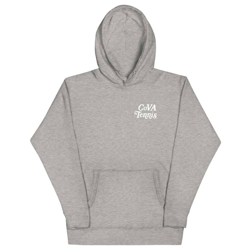 When In Doubt Call it Out by CoVA Tennis Unisex Premium Hoodie