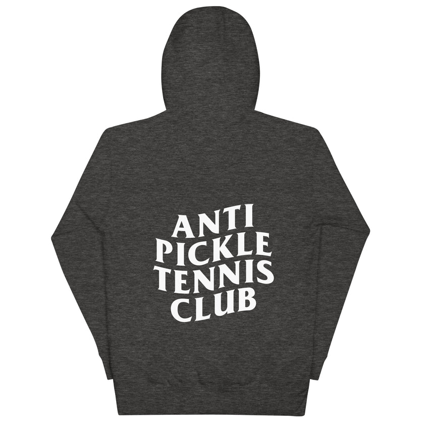 Anti Pickleball Tennis Club Unisex Premium Hoodie by CoVA Tennis