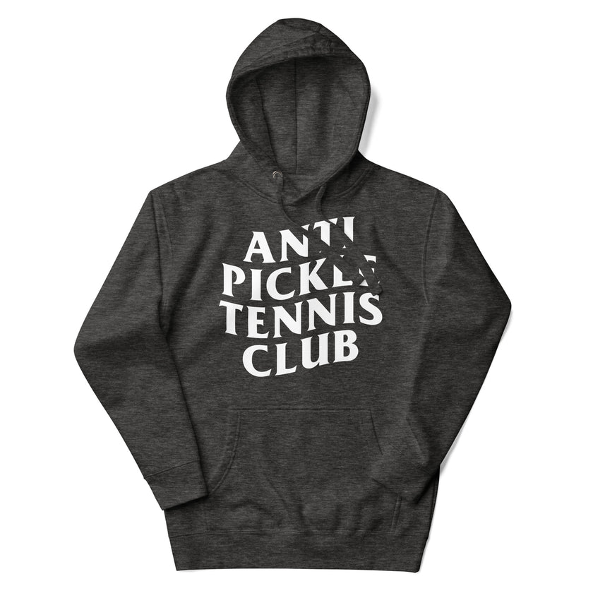 Anti Pickleball Tennis Club Unisex Premium Hoodie by CoVA Tennis