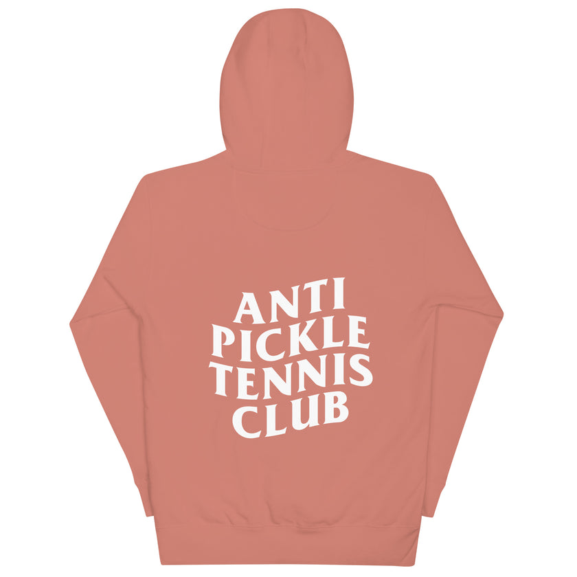 Anti Pickleball Tennis Club Unisex Premium Hoodie by CoVA Tennis