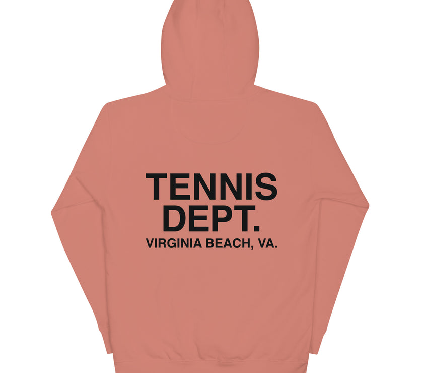 Tennis Dept Unisex Hoodie by CoVA Tennis