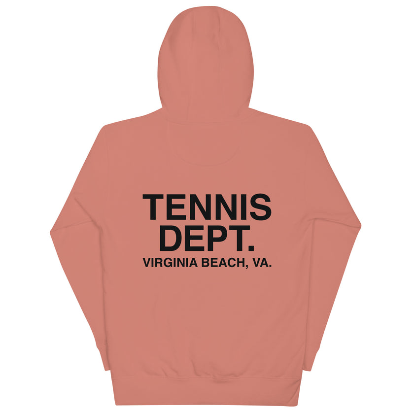 Tennis Dept Unisex Hoodie by CoVA Tennis