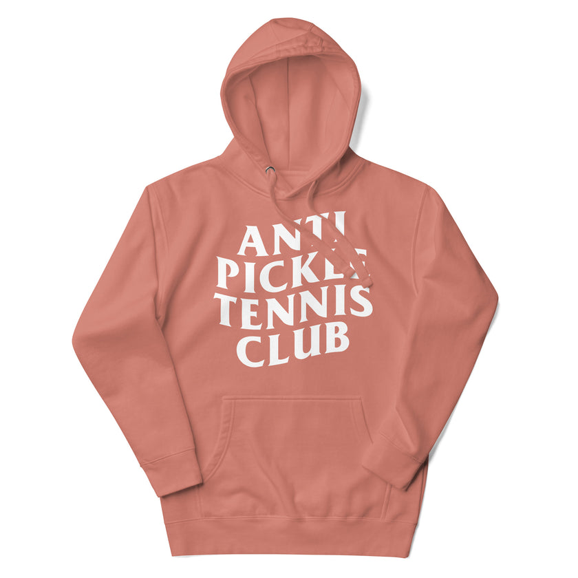 Anti Pickleball Tennis Club Unisex Premium Hoodie by CoVA Tennis