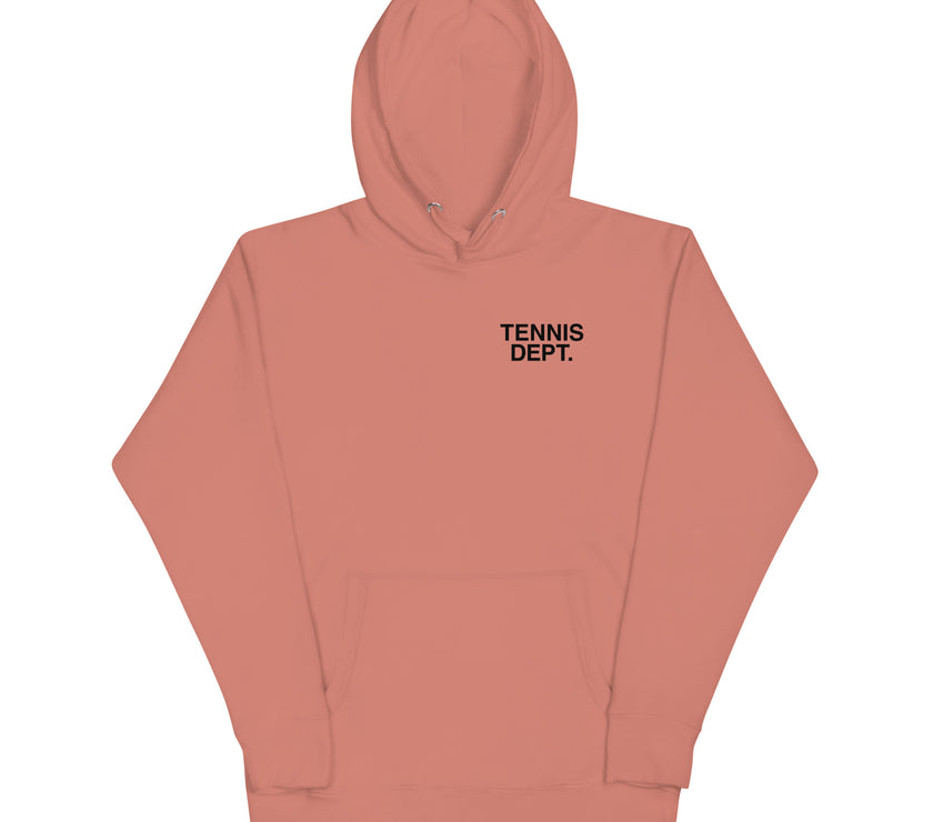 Tennis Dept Unisex Hoodie by CoVA Tennis