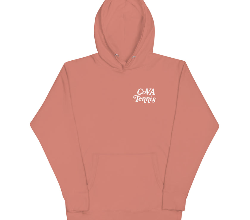 When In Doubt Call it Out by CoVA Tennis Unisex Premium Hoodie