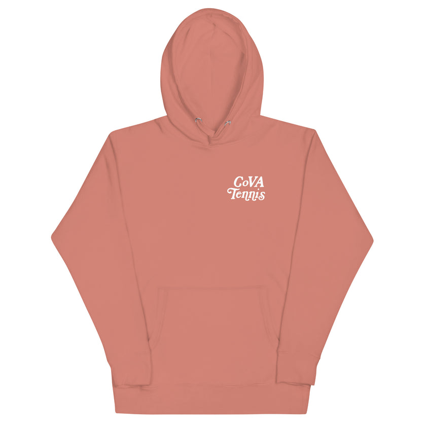 When In Doubt Call it Out by CoVA Tennis Unisex Premium Hoodie