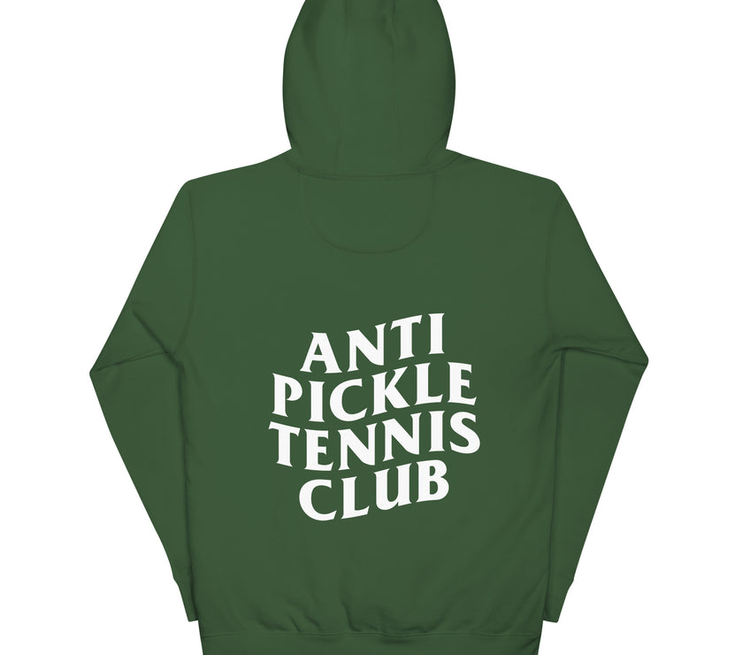 Anti Pickleball Tennis Club Unisex Premium Hoodie by CoVA Tennis