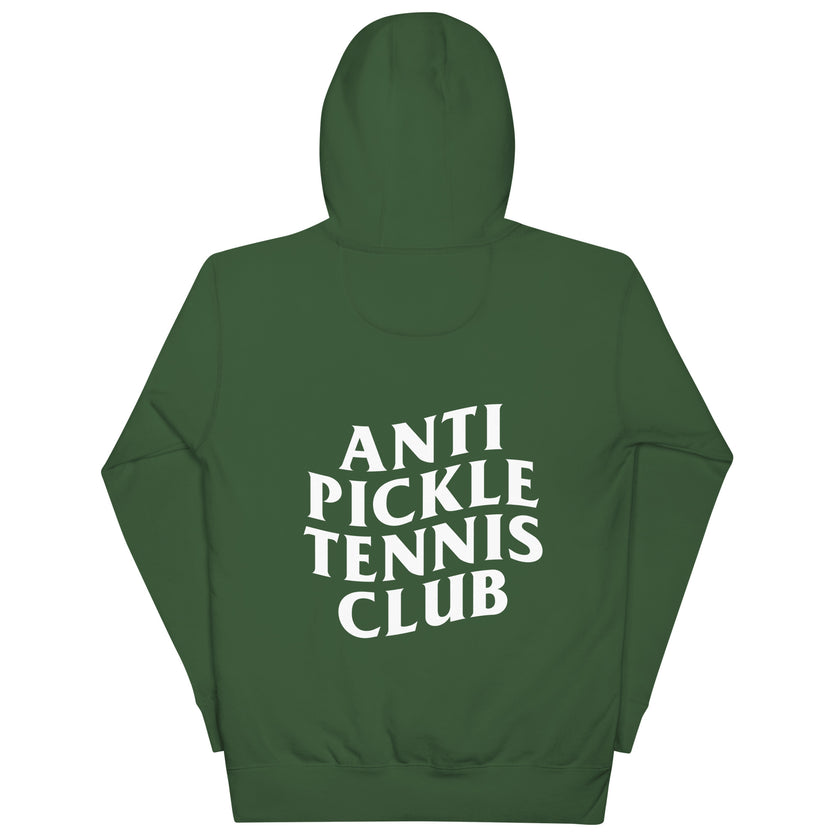 Anti Pickleball Tennis Club Unisex Premium Hoodie by CoVA Tennis