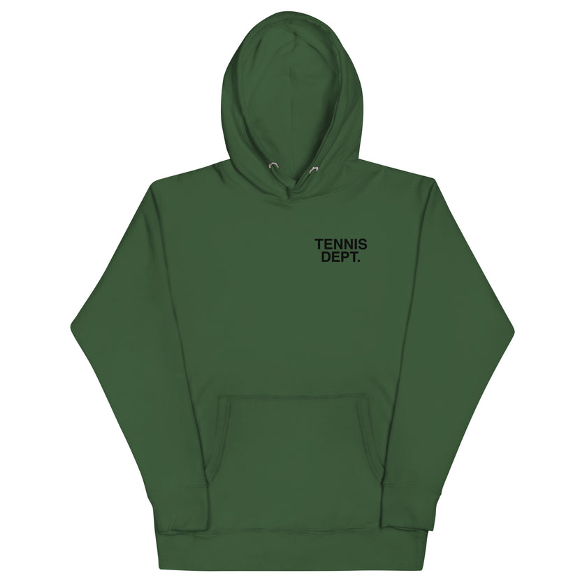 Tennis Dept Unisex Hoodie by CoVA Tennis