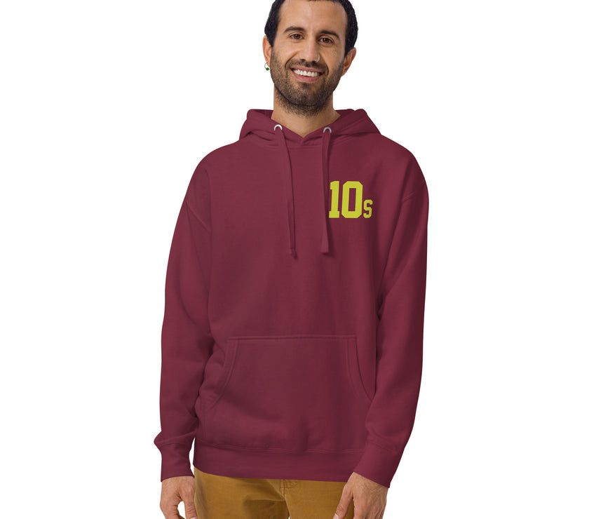 10s by CoVA Tennis Unisex Premium Hoodie