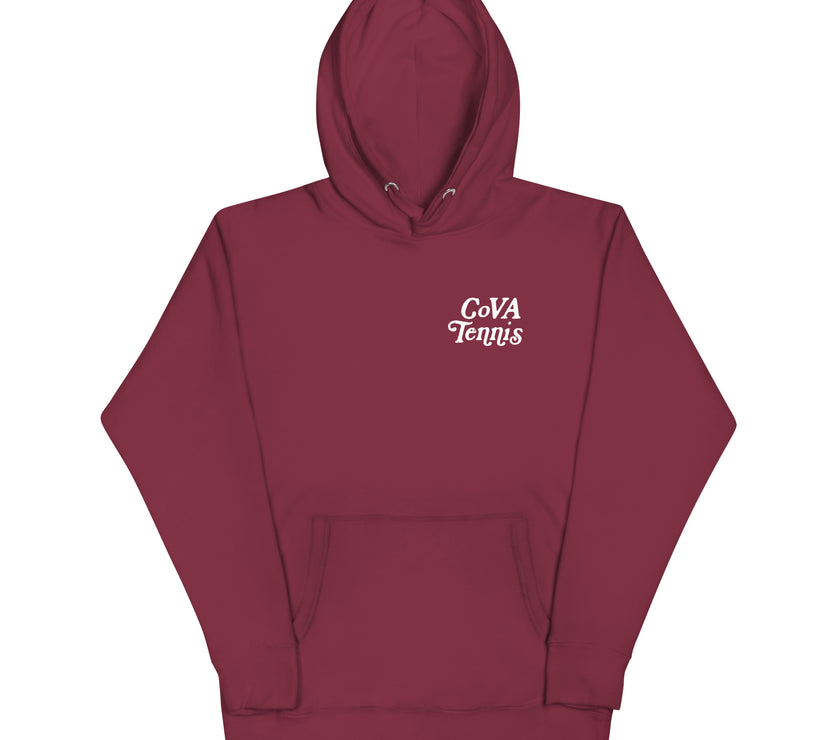 When In Doubt Call it Out by CoVA Tennis Unisex Premium Hoodie