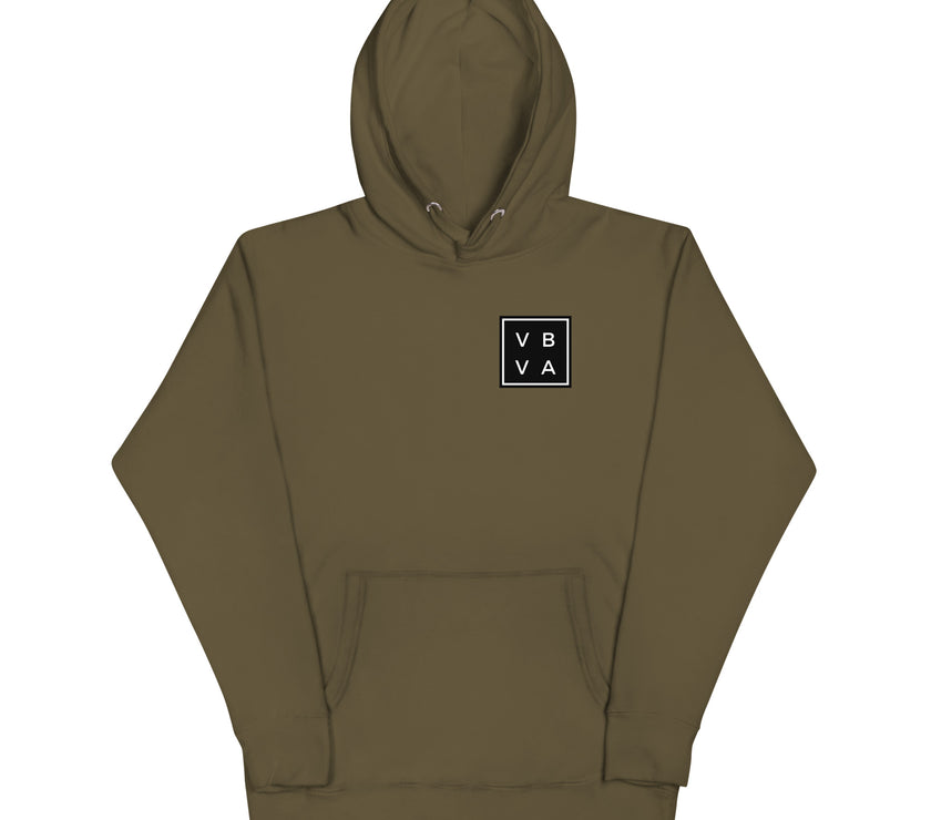 VBVA Premium Unisex Hoodie by CoVA Tennis Virginia Beach Virginia