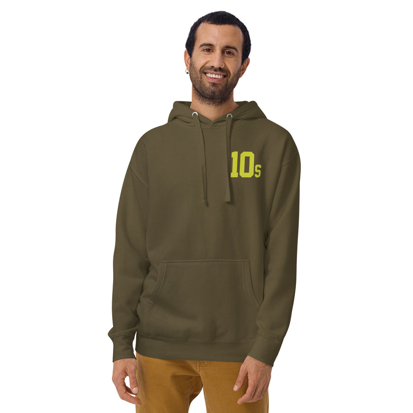 10s by CoVA Tennis Unisex Premium Hoodie