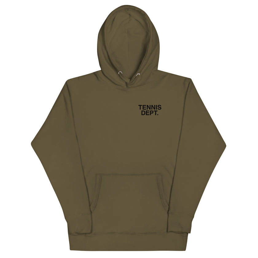 Tennis Dept Unisex Hoodie by CoVA Tennis