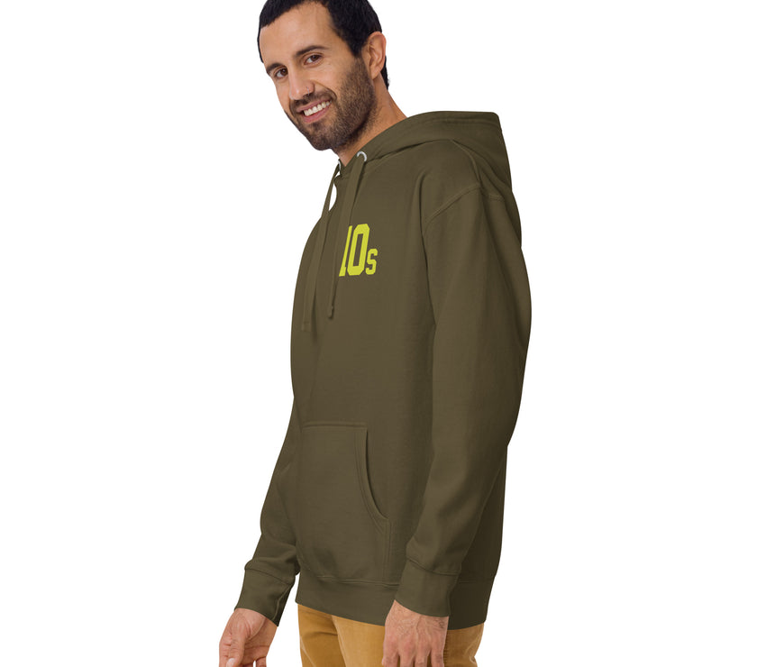 10s by CoVA Tennis Unisex Premium Hoodie