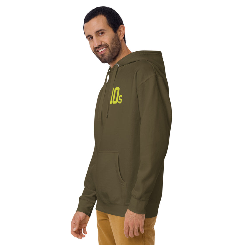 10s by CoVA Tennis Unisex Premium Hoodie