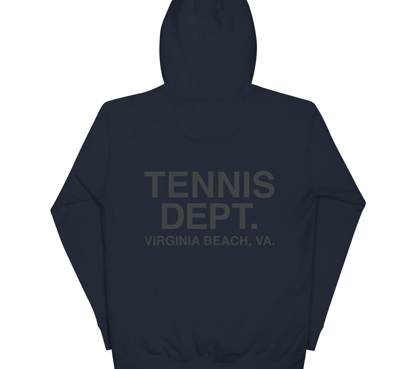 Tennis Dept Unisex Hoodie by CoVA Tennis