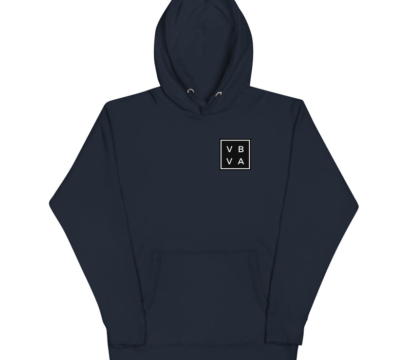 VBVA Premium Unisex Hoodie by CoVA Tennis Virginia Beach Virginia