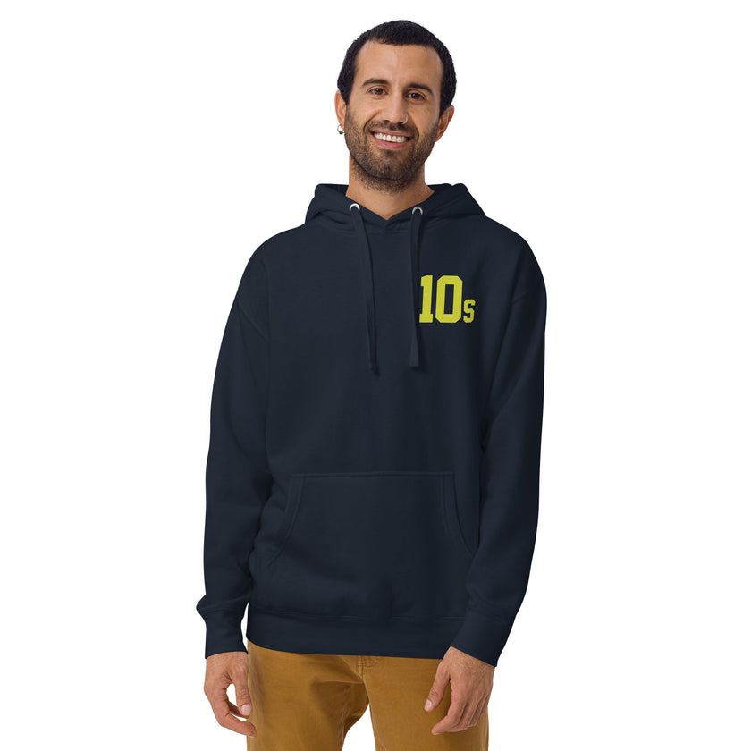 10s by CoVA Tennis Unisex Premium Hoodie