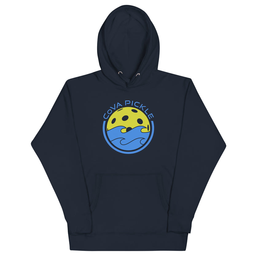 CoVA Pickle Ball & Waves Unisex Premium Hoodie