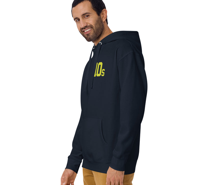 10s by CoVA Tennis Unisex Premium Hoodie