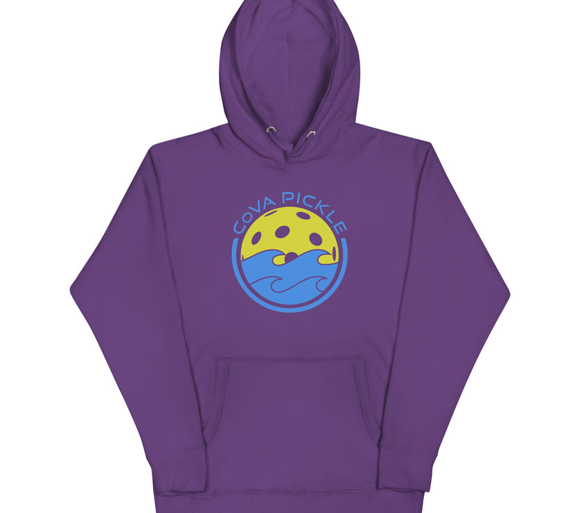 CoVA Pickle Ball & Waves Unisex Premium Hoodie