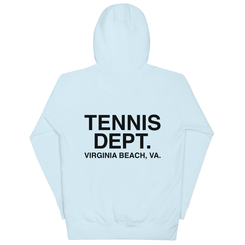 Tennis Dept Unisex Hoodie by CoVA Tennis