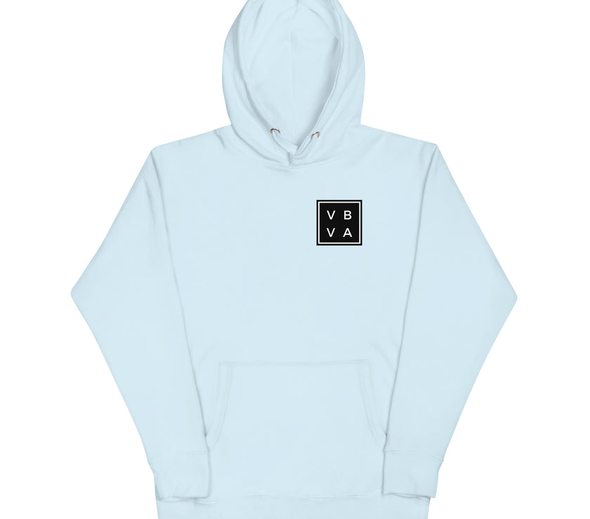 VBVA Premium Unisex Hoodie by CoVA Tennis Virginia Beach Virginia