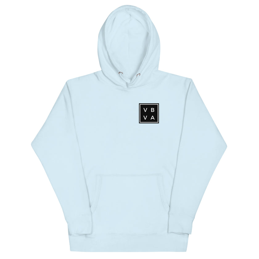 VBVA Premium Unisex Hoodie by CoVA Tennis Virginia Beach Virginia