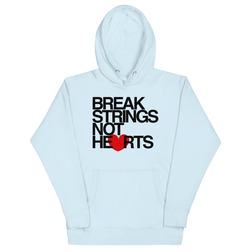 Break Strings Not Hearts by CoVA Tennis Unisex Premium Hoodie