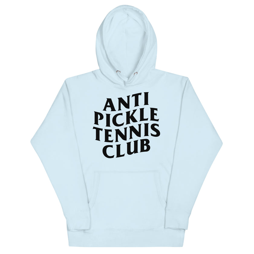 Anti Pickleball Tennis Club Unisex Premium Hoodie by CoVA Tennis