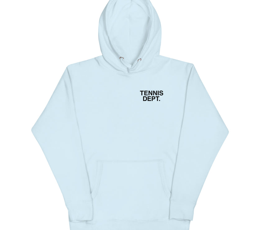 Tennis Dept Unisex Hoodie by CoVA Tennis