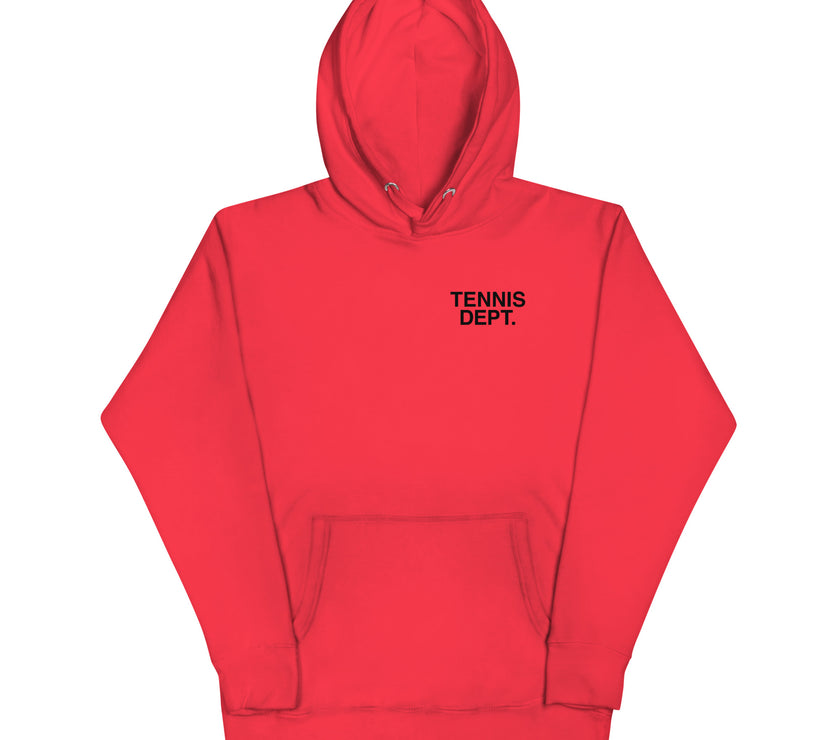 Tennis Dept Unisex Hoodie by CoVA Tennis