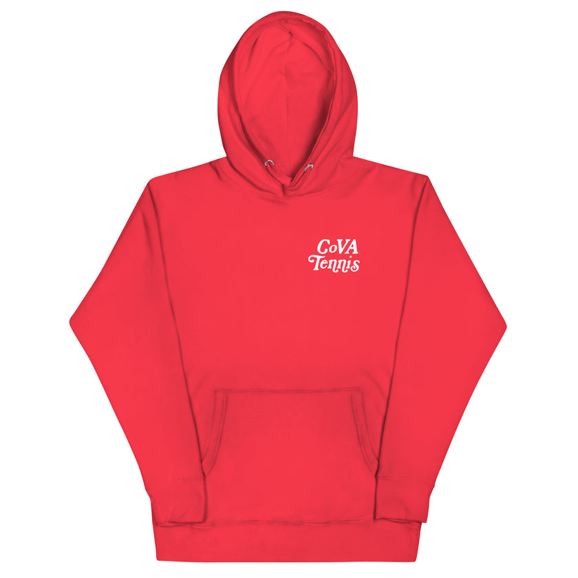 When In Doubt Call it Out by CoVA Tennis Unisex Premium Hoodie