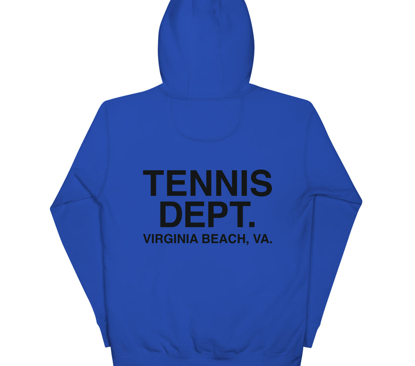 Tennis Dept Unisex Hoodie by CoVA Tennis