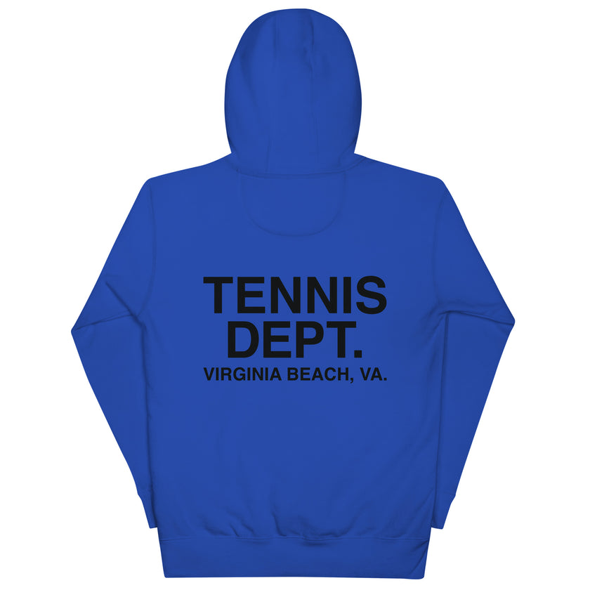 Tennis Dept Unisex Hoodie by CoVA Tennis