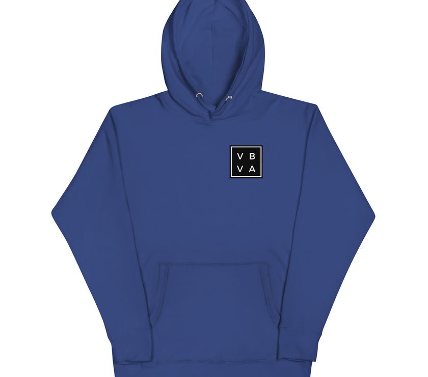 VBVA Premium Unisex Hoodie by CoVA Tennis Virginia Beach Virginia