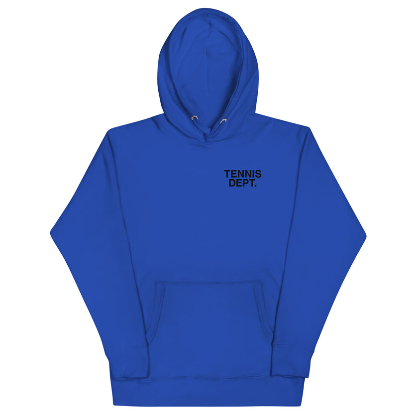 Tennis Dept Unisex Hoodie by CoVA Tennis