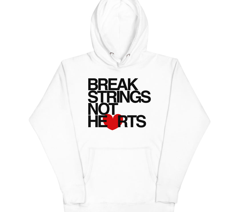 Break Strings Not Hearts by CoVA Tennis Unisex Premium Hoodie