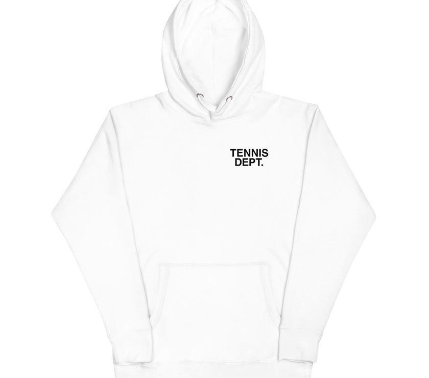 Tennis Dept Unisex Hoodie by CoVA Tennis